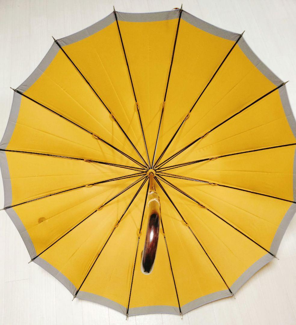 未使用品　美品　前原光榮商店　16本骨　長傘　レディース