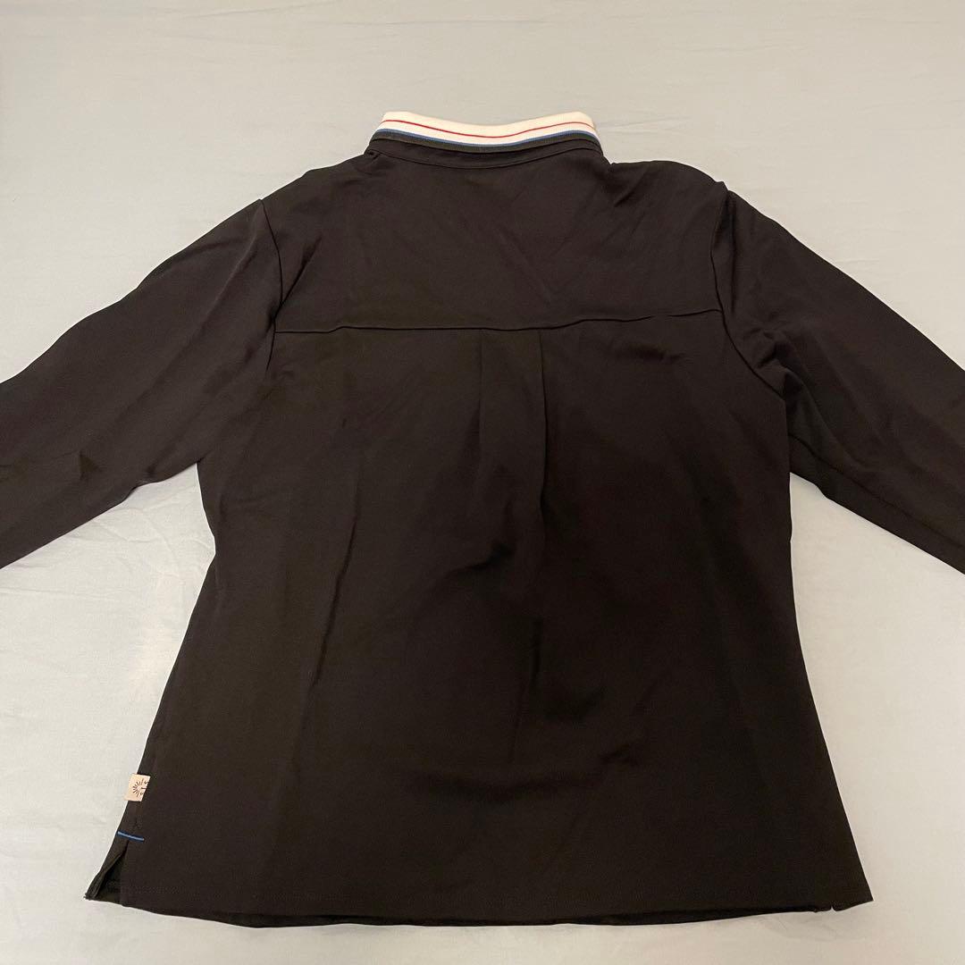 a.v.v. レディースゴルフウエア　配色カラーポロシャツ