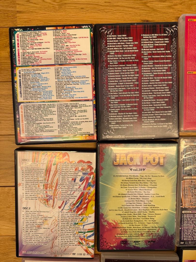 Best of partyなどの洋楽DVDコレクション　まとめ売り18枚セット