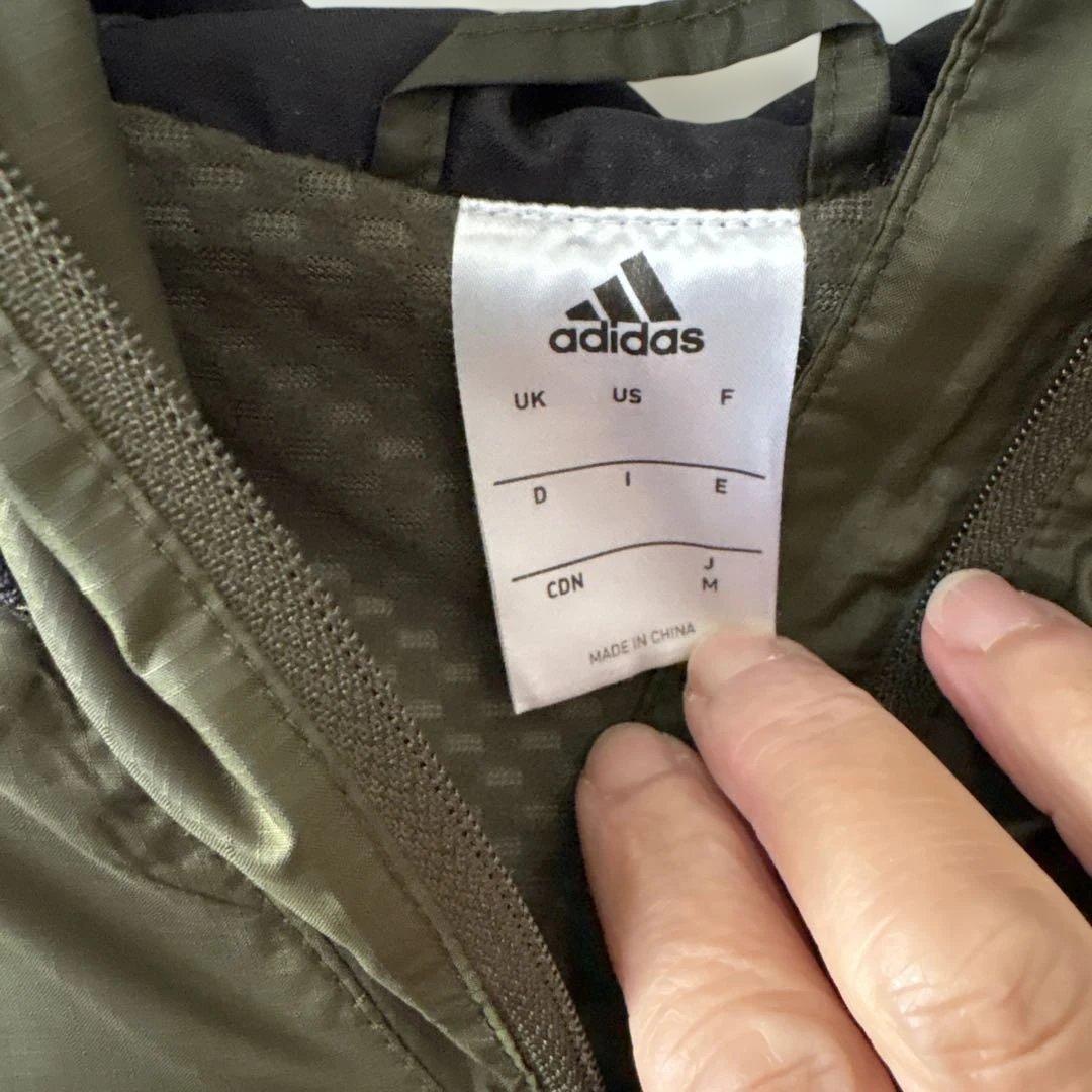 adidas ジャージ上下セット M オリーブ/ブラック