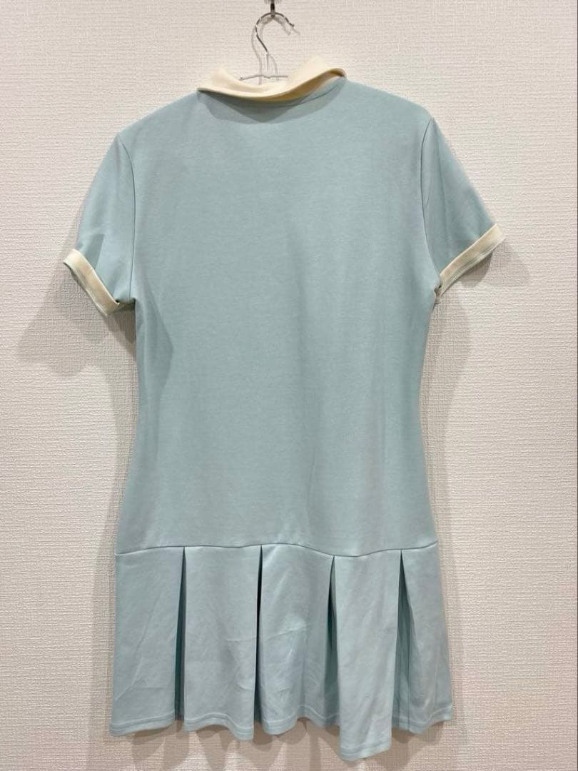 フレンチブルー レディースゴルフポロシャツ ワンピース ゴルフウェア