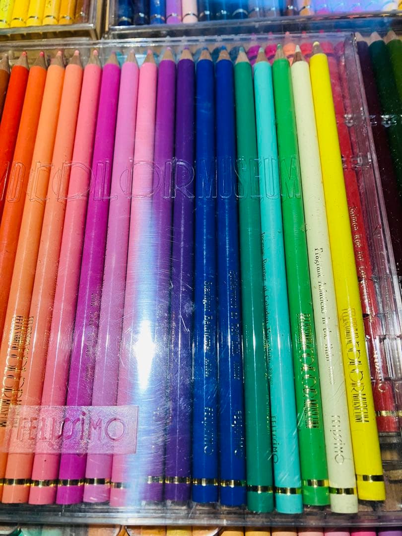 【立春SALE】フェリシモ500色☆色鉛筆☆珍しい英名☆
