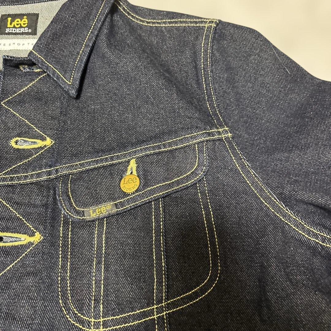 美品　Lee Riders ✖︎tk コラボ　デニムジャケット インディゴ　濃紺