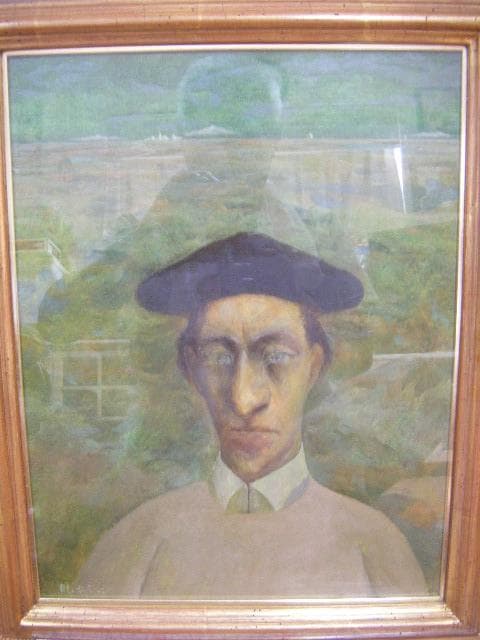 井上秀樹「地平線」油彩６号・画像で判断下さい