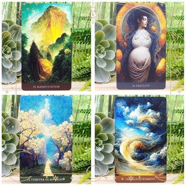 【正規品オラクルカード】海外希少デッキ✨色鮮やかで幻想的な美麗オラクルカード