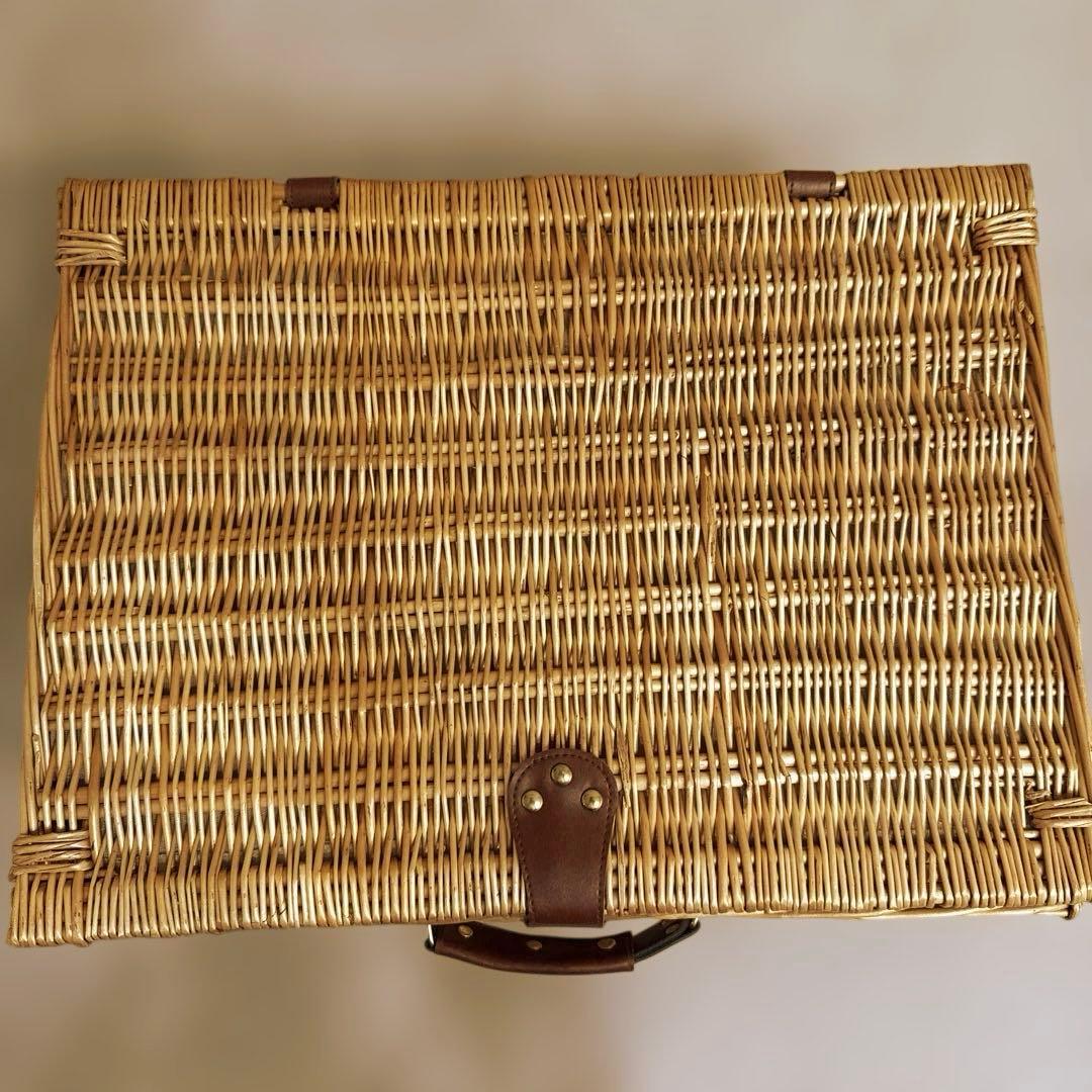 かごの店ラッセル　トランク型バスケット　LLサイズ