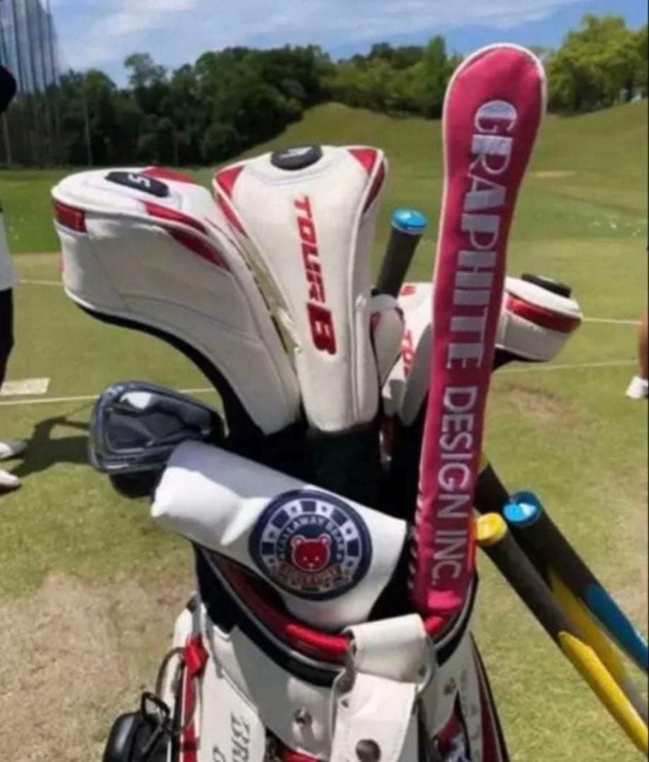 TourAD グラファイトデザイン アライメントスティックカバー　プロ支給品