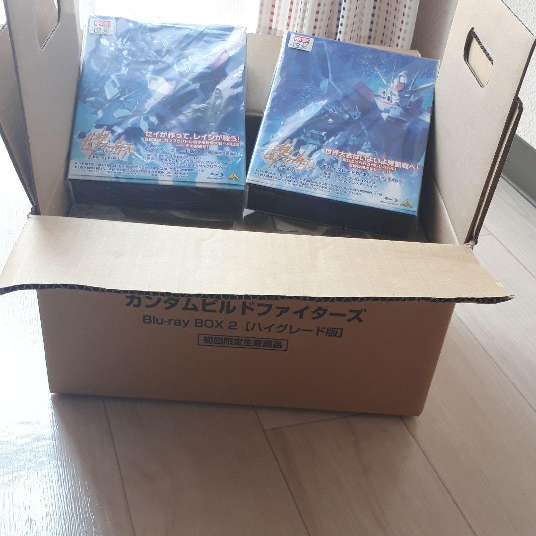 ガンダム　ビルドファイターズ　box1 box2　ブルーレイ
