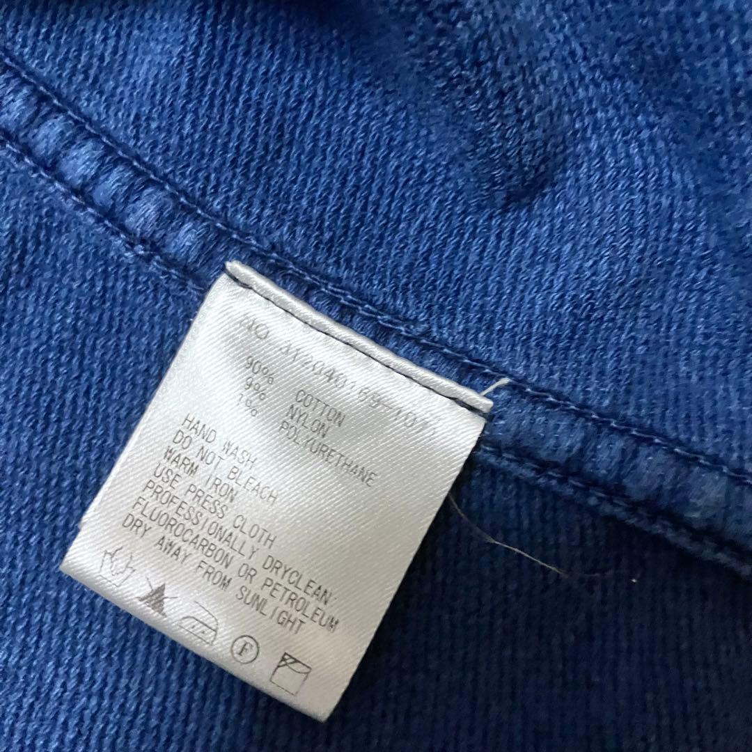 Ron Herman インディゴスウェットジャケット ヴィンテージ加工 Mサイズ