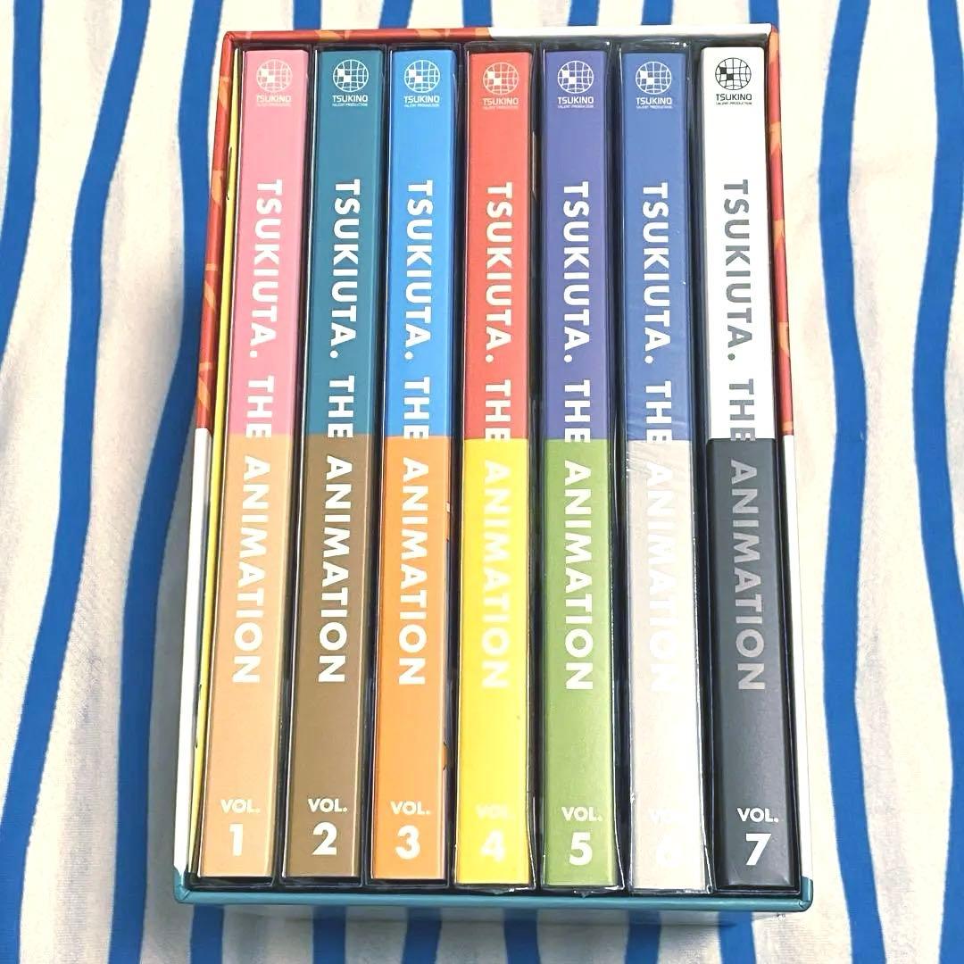 ツキウタ。『THE ANIMATION DVD全７巻』＋特典缶バッジ