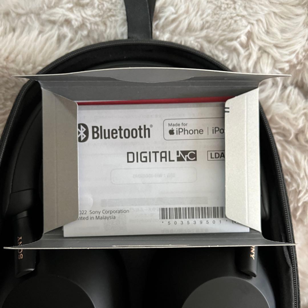 【美品】WH-1000XM5　ブラック ソニー　ワイヤレスヘッドホン