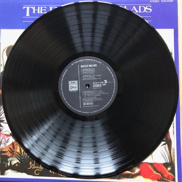 【LP】ビートルズ『バラード』国内盤 20曲収録 名ベスト盤 d962y96