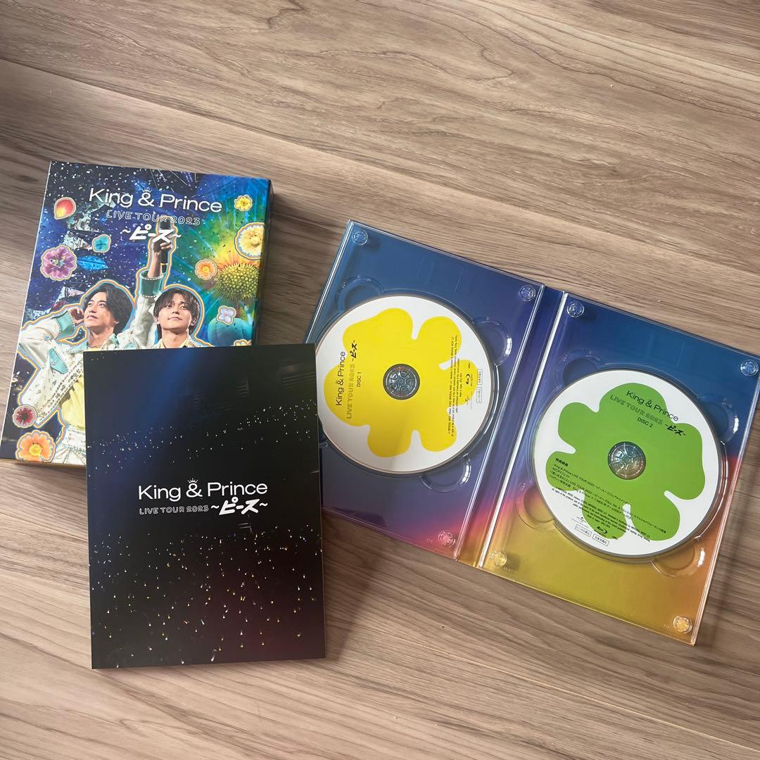 King&Prince TOUR 2023 DVDピース初回 永瀬廉 サイン