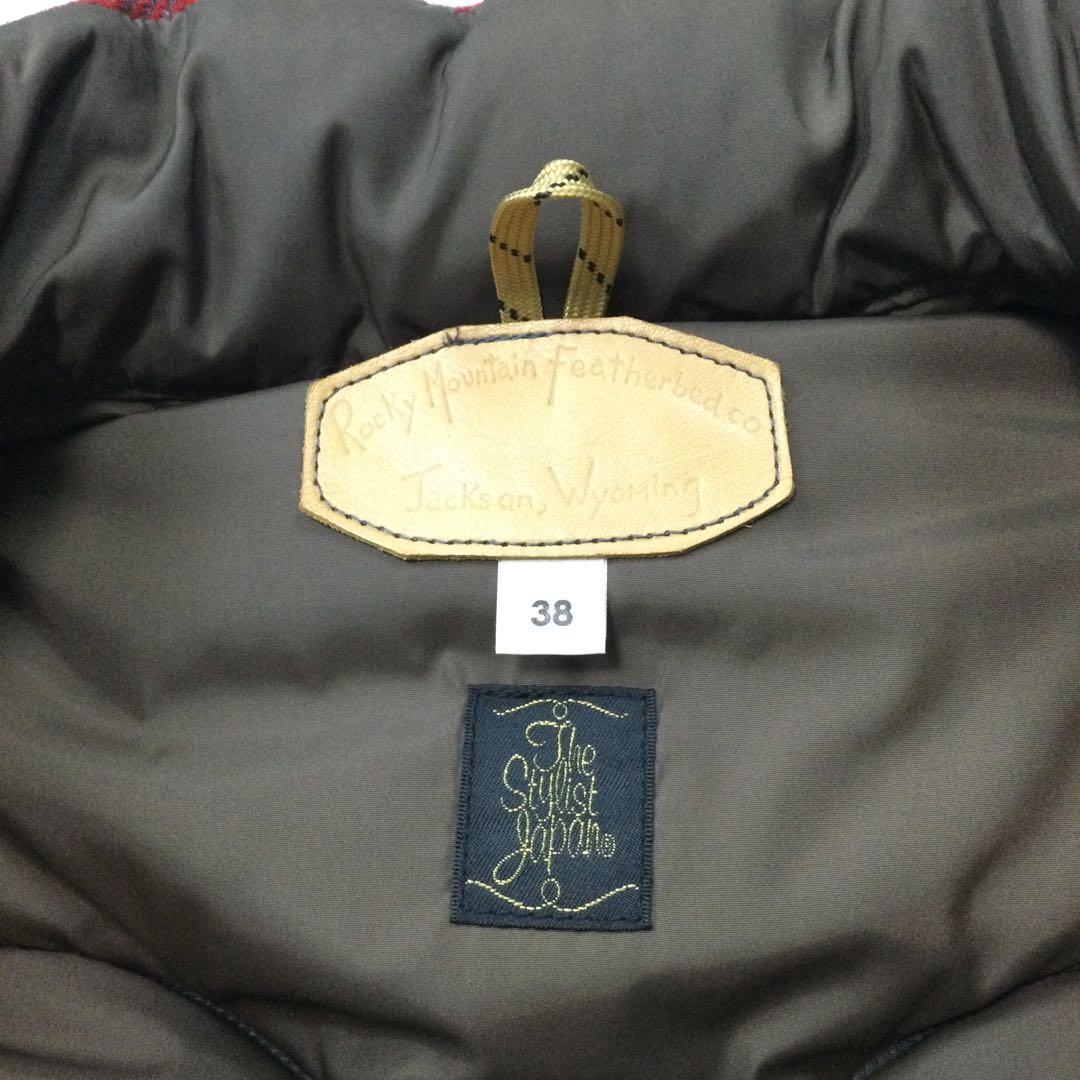 【希少】ザスタイリストジャパン×ロッキーマウンテンフェザーベッド★ダウンベストM