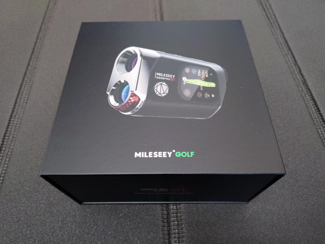 GPS・タッチパネル搭載のゴルフ用距離計MILESEEY「GenePro G1」