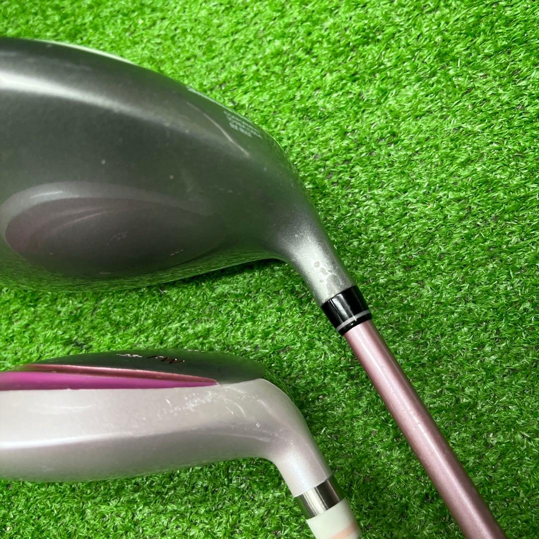 NFG-265 ドライバー.FW.アイアン.パター レディースゴルフクラブセット