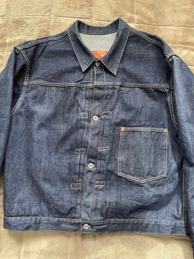TCBジーンズ Late S40's Jacket size48 赤タブ