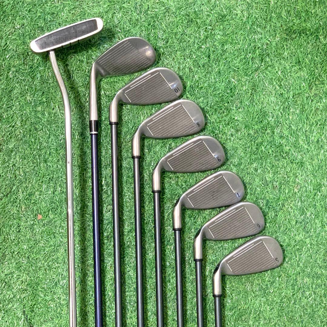 キャロウェイ X2HOT メンズクラブセット 高級パター,UT付 FLEX S