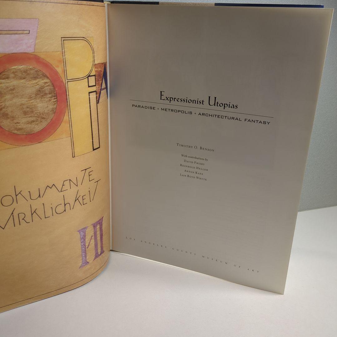 洋書 Expressionist Utopias