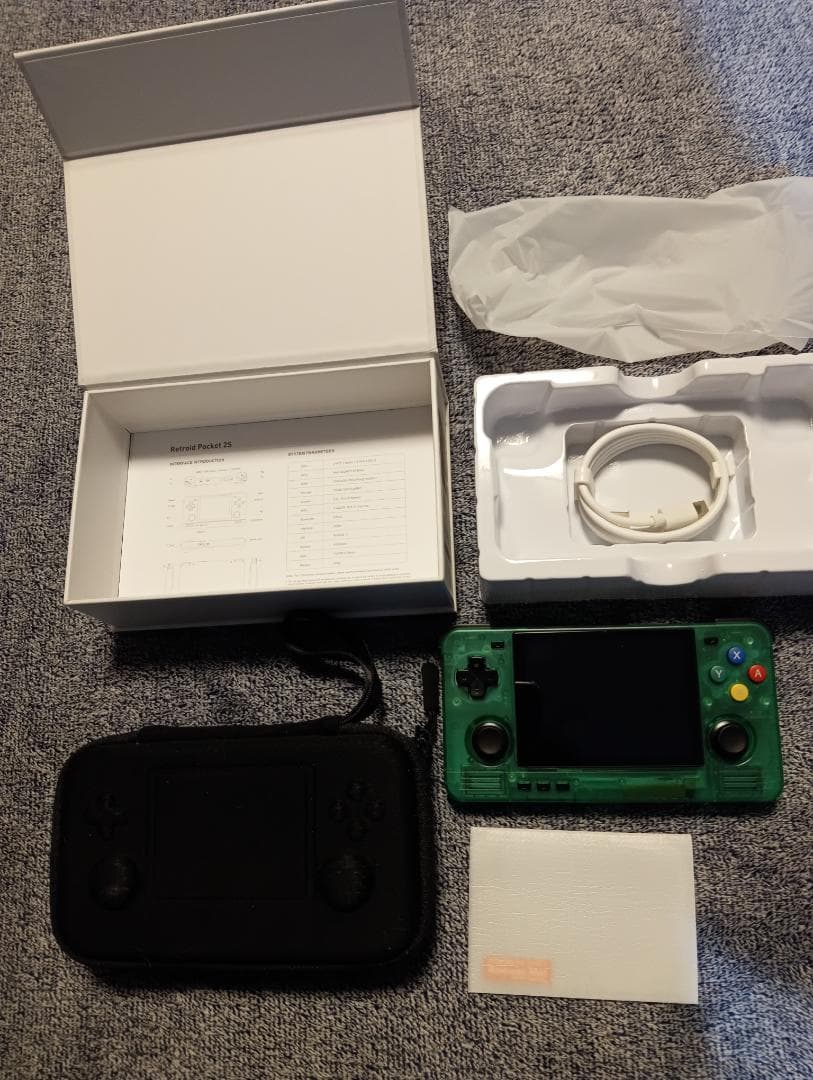 RETROID pocket 2S 4GB + 128GB クリアグリーン
