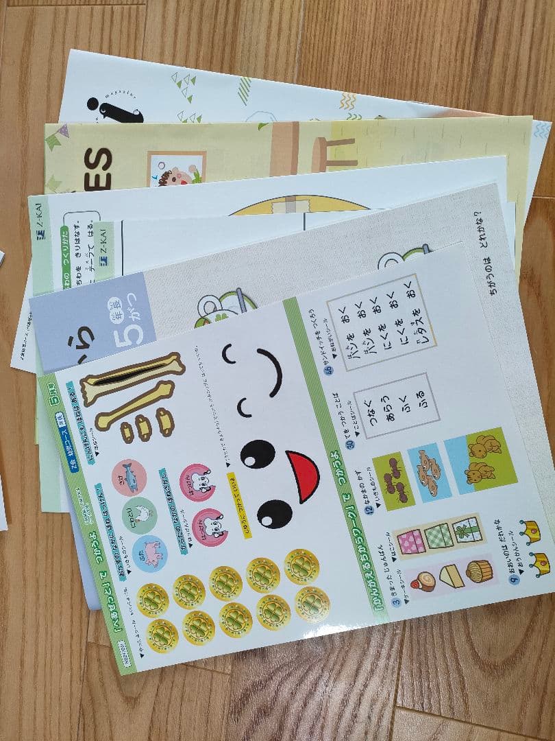 Ｚ会幼児コース　年長　ぺあぜっと　かんがえるちからワーク