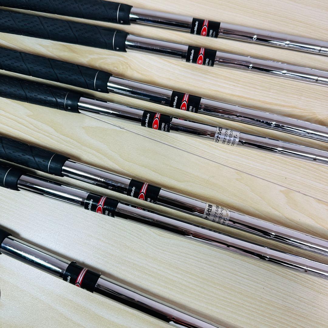 テーラーメイド　バーナープラス　メンズゴルフ　アイアンセット　7本　S　右利き用