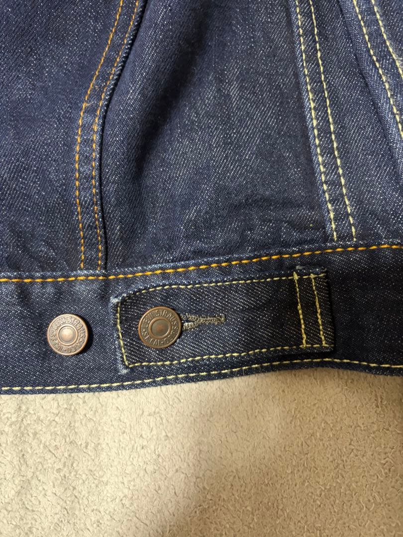 Levi's 72334 デニムジャケット Gジャン 3rd メンズS 濃紺
