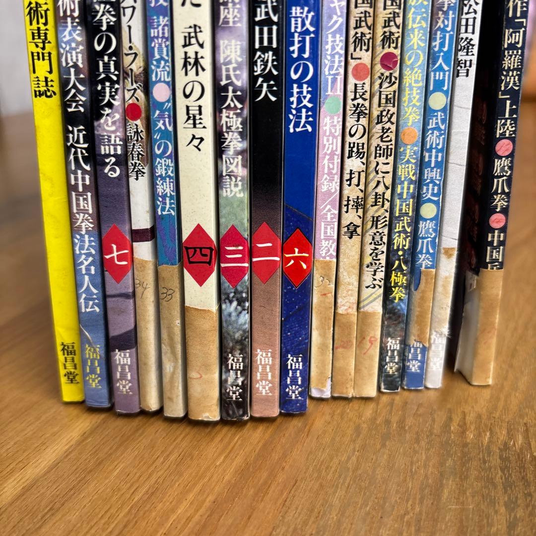 中国武術の専門誌 武術 うーしゅう 16冊 現状品