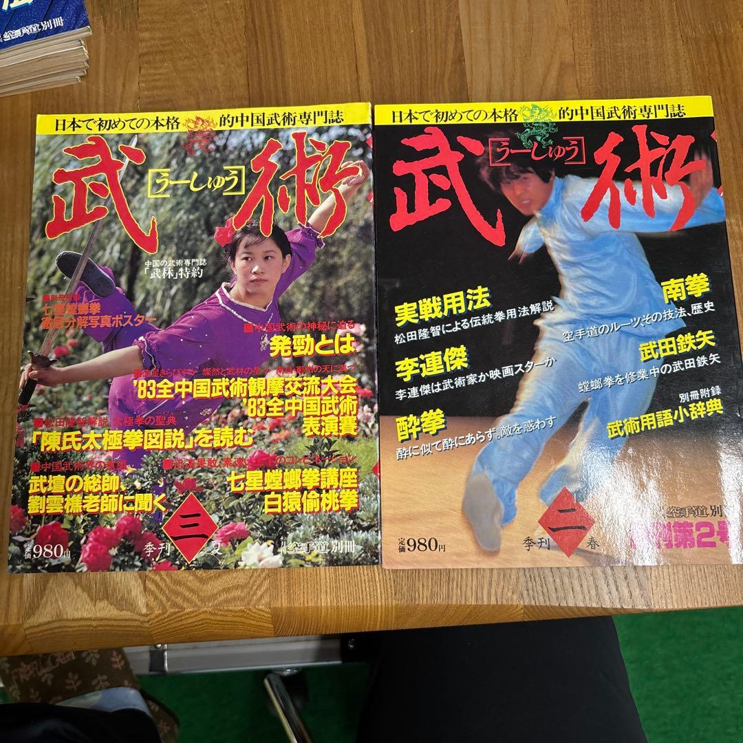 中国武術の専門誌 武術 うーしゅう 16冊 現状品