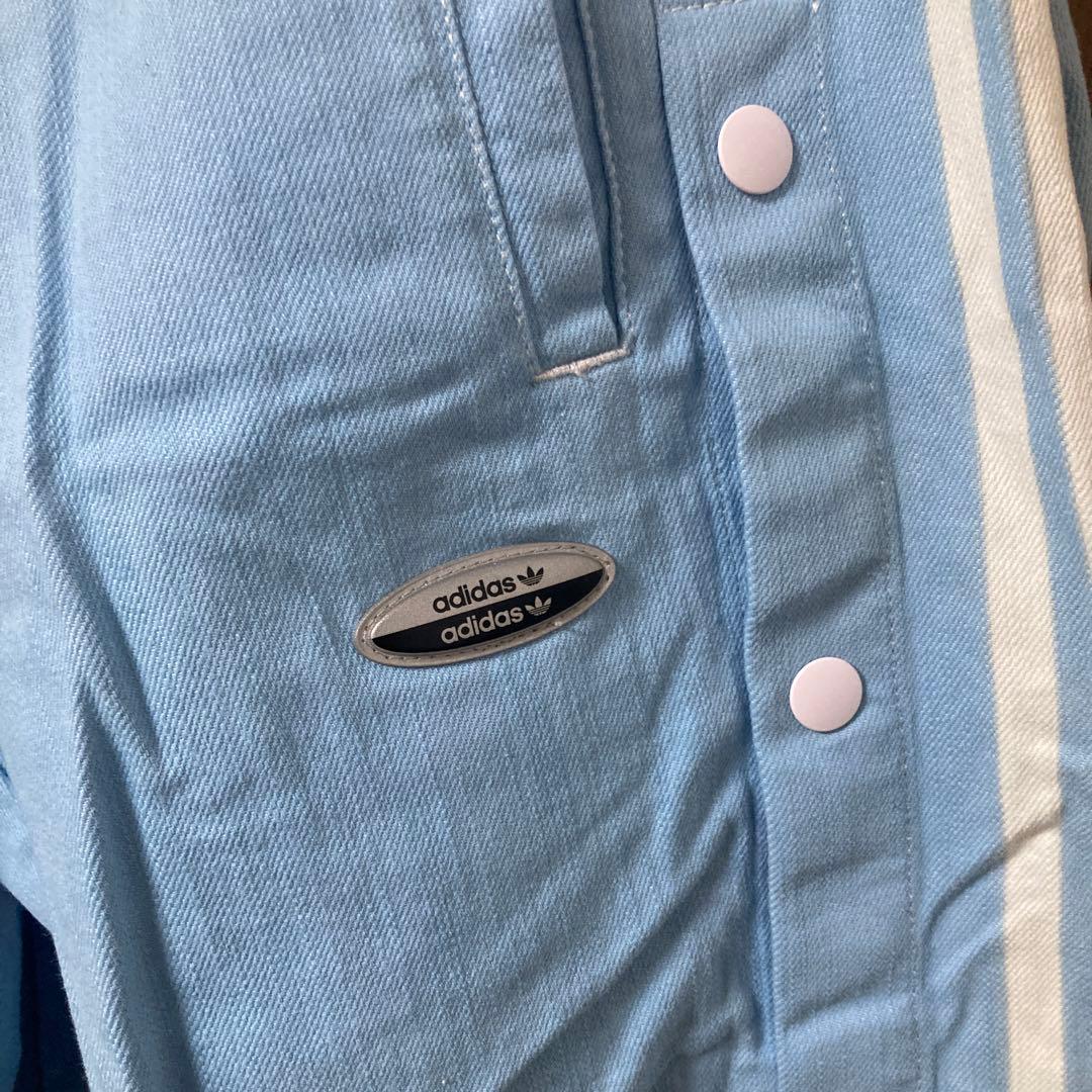 adidas デニム　セットアップ　R.Y.V.デニムジャケット　トラックパンツ