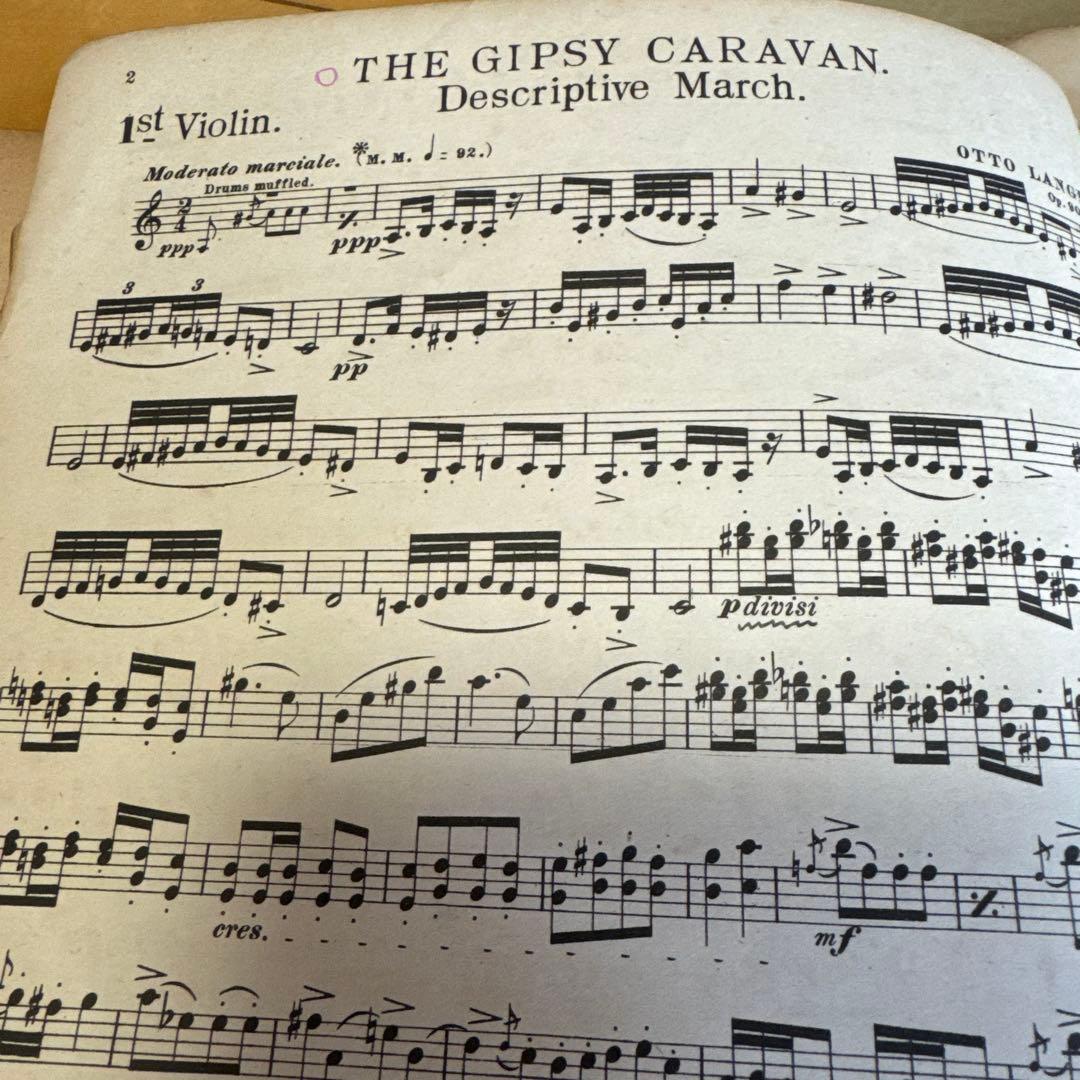 希少novelty orchestra folio 新管弦楽楽譜集　1917年版