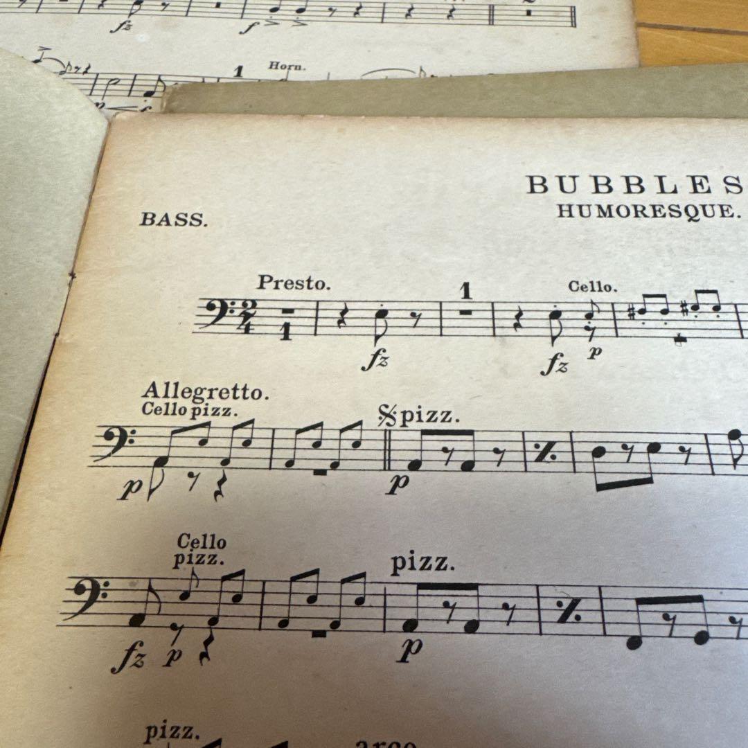 希少novelty orchestra folio 新管弦楽楽譜集　1917年版