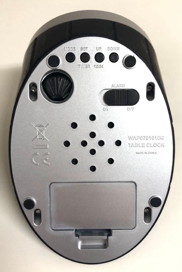 【レア】ポルシェ 純正 テーブルクロック 稼働 時計 置き時計 ブラック