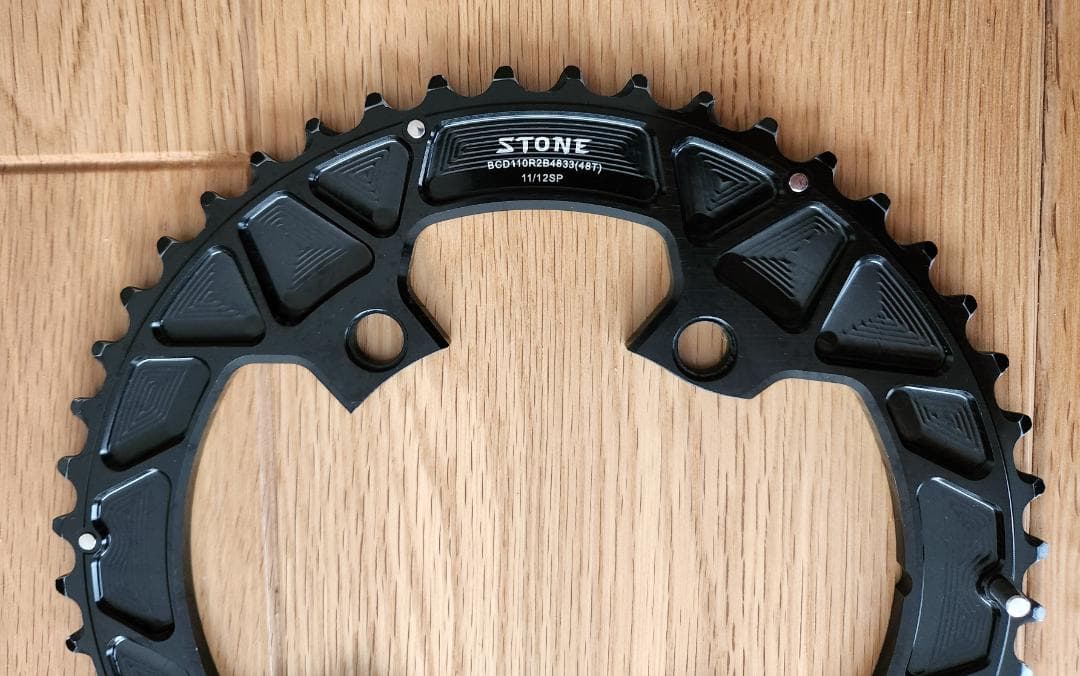STONE チェーンリング 48-33T BCD110 SHIMANO