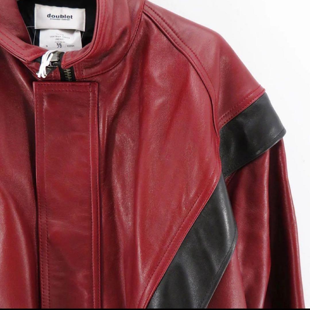 P*t様 Doublet 24AW Leather Track Jacket S