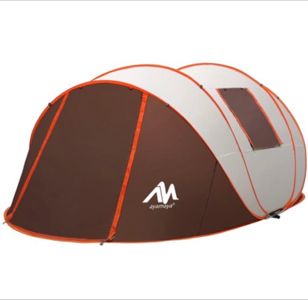 ayamaya ポップアップテント+新品未使用専用グランドシート