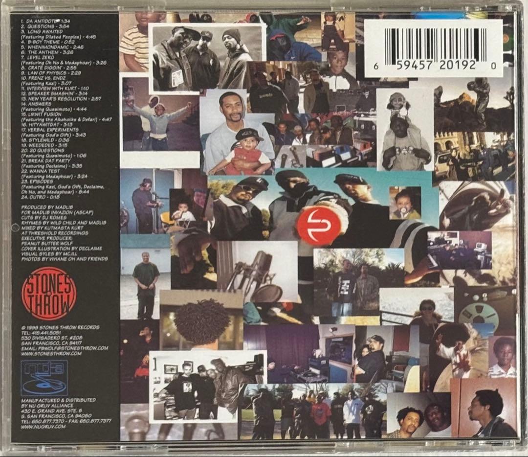 LOOTPACK│DA ANTIDOTE　MADLIB│Stones Throw