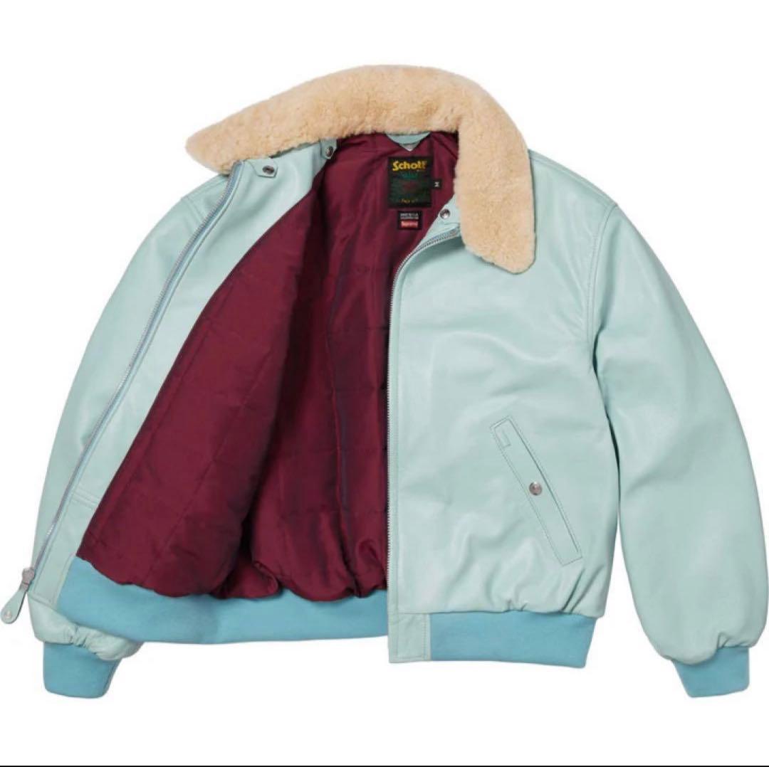 D*D様 Supreme Schott Shearling Collar Bom