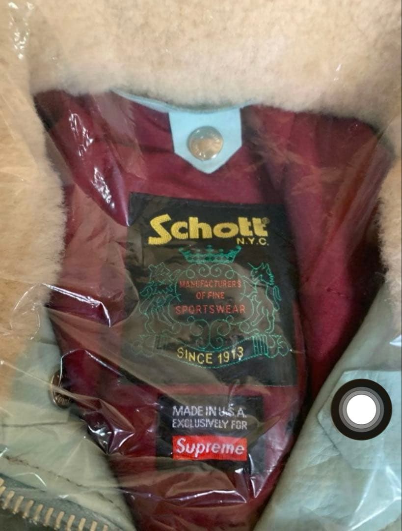 D*D様 Supreme Schott Shearling Collar Bom