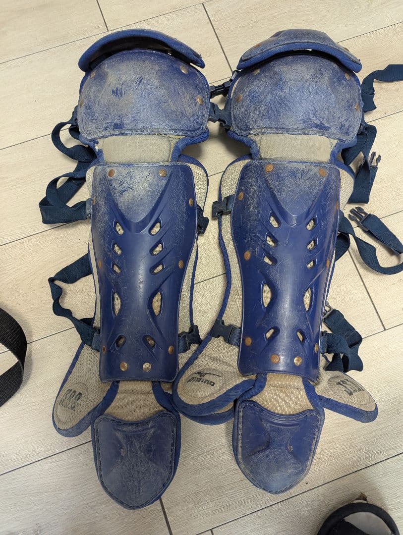 キャッチャー用防具 ネイビー フリーサイズ