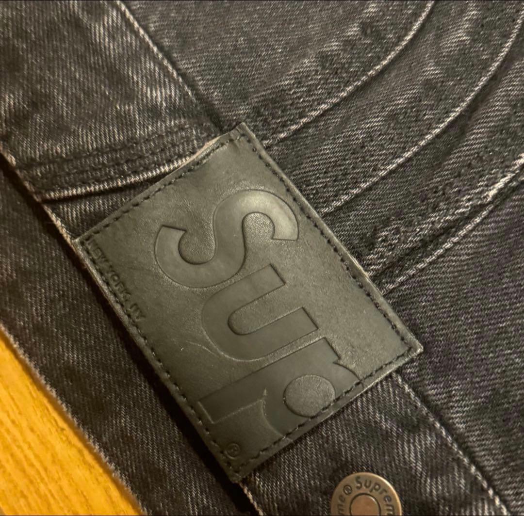 ジャケット・アウター SUPREME S Logo Denim Trucker Jacket