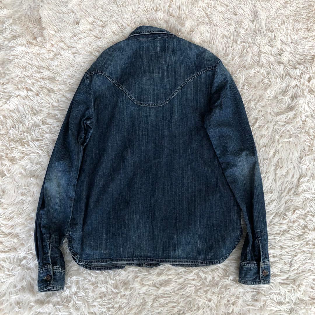 2-tacsツータックス　デニムシャツジャケット　カバーオールデニムジャケット