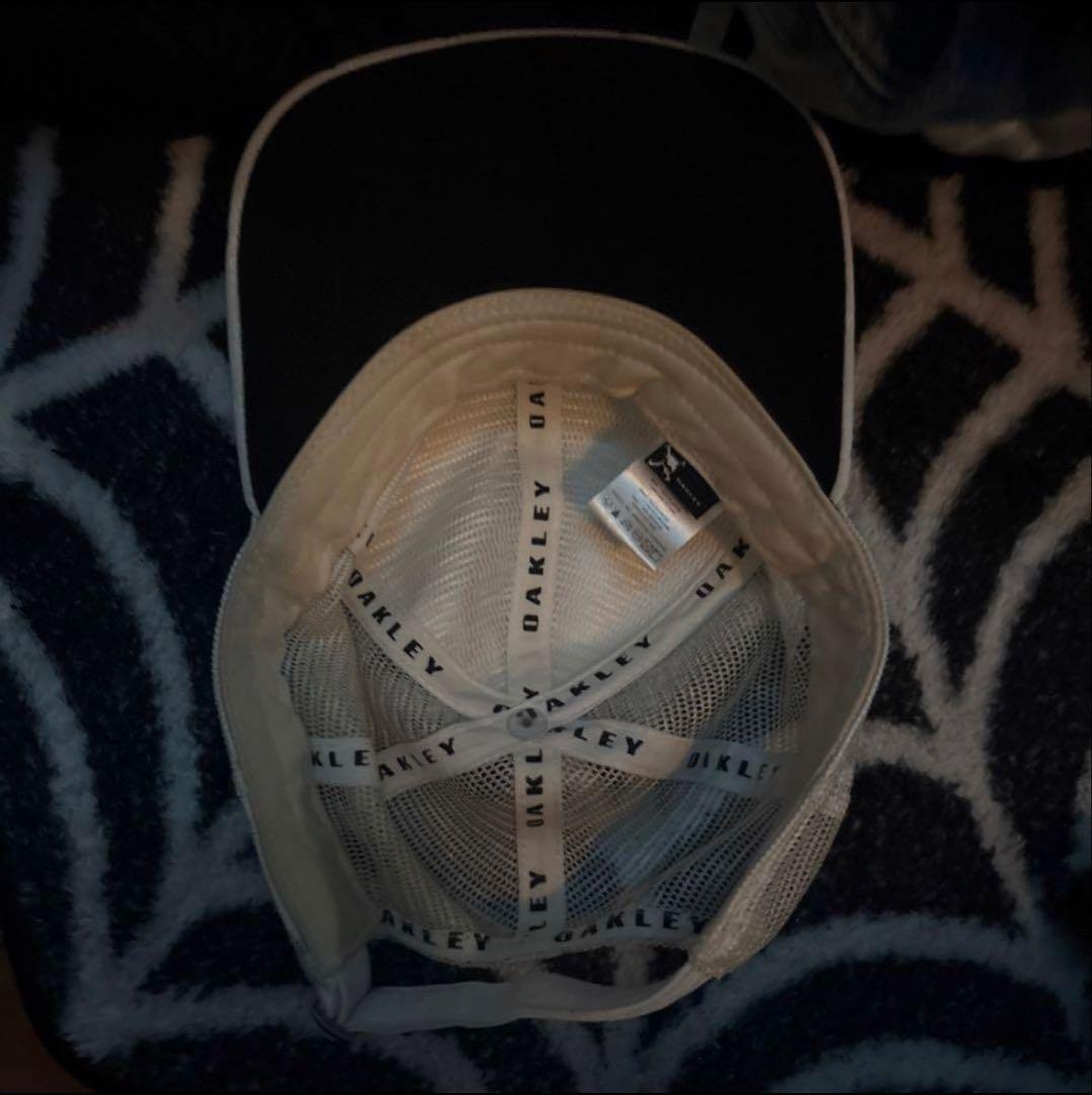 Oakley ホワイトキャップ メッシュ　90s vintage