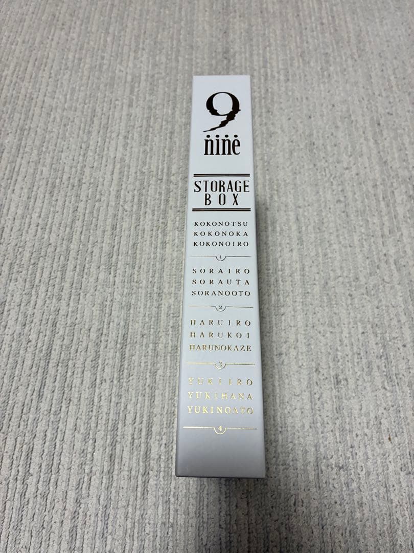 ぱれっと　9-nine- コンプセット　ストレージBOX　特典箱付き