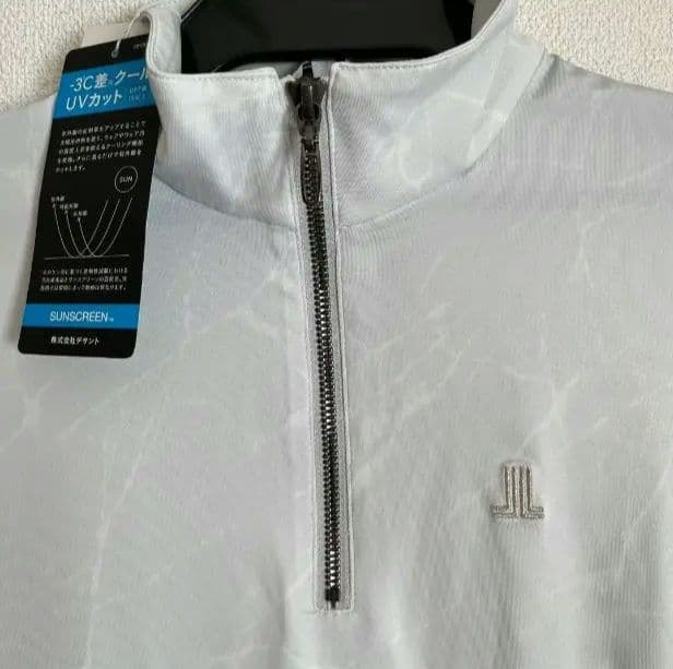 ランバンスポール　ハーフジップウェア　ゴルフクール UVカットウェア　吸水速乾