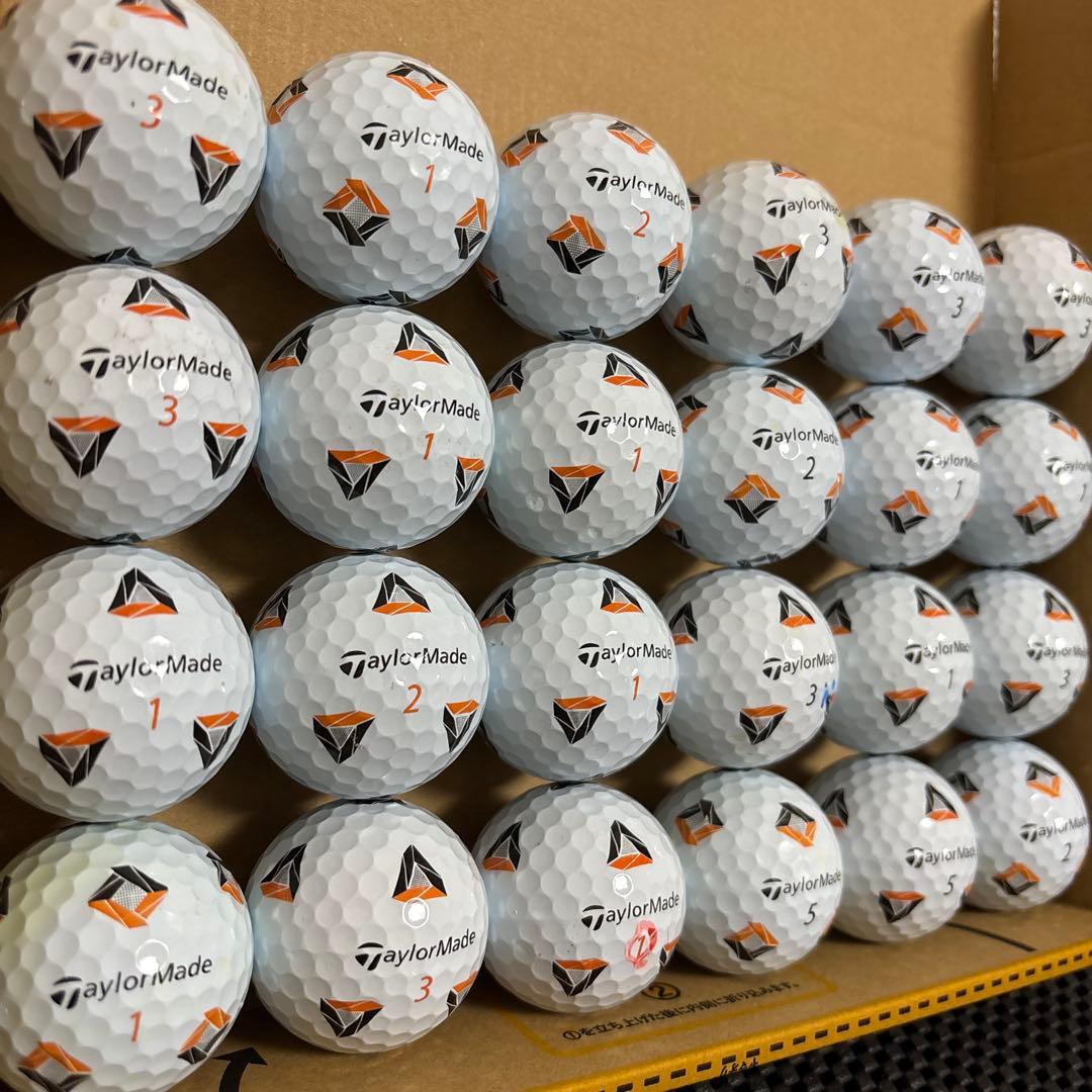 ☆美品☆ テーラーメイド TP5,TP5x ロストボール 24個入