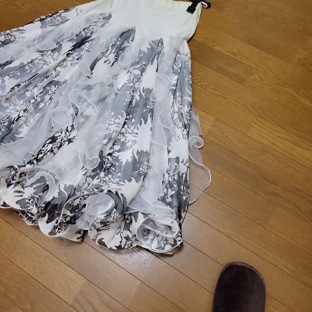 社交ダンスドレス　スカート