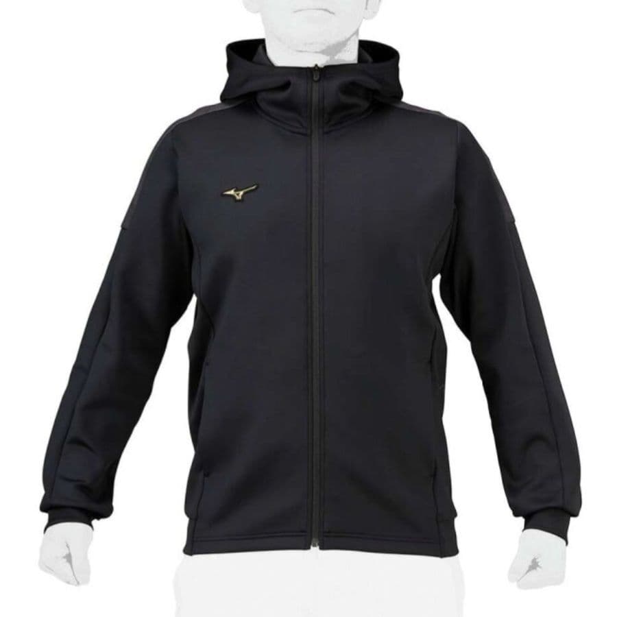 上下セット ミズノプロ ストレッチスウェット ブラック Oサイズ