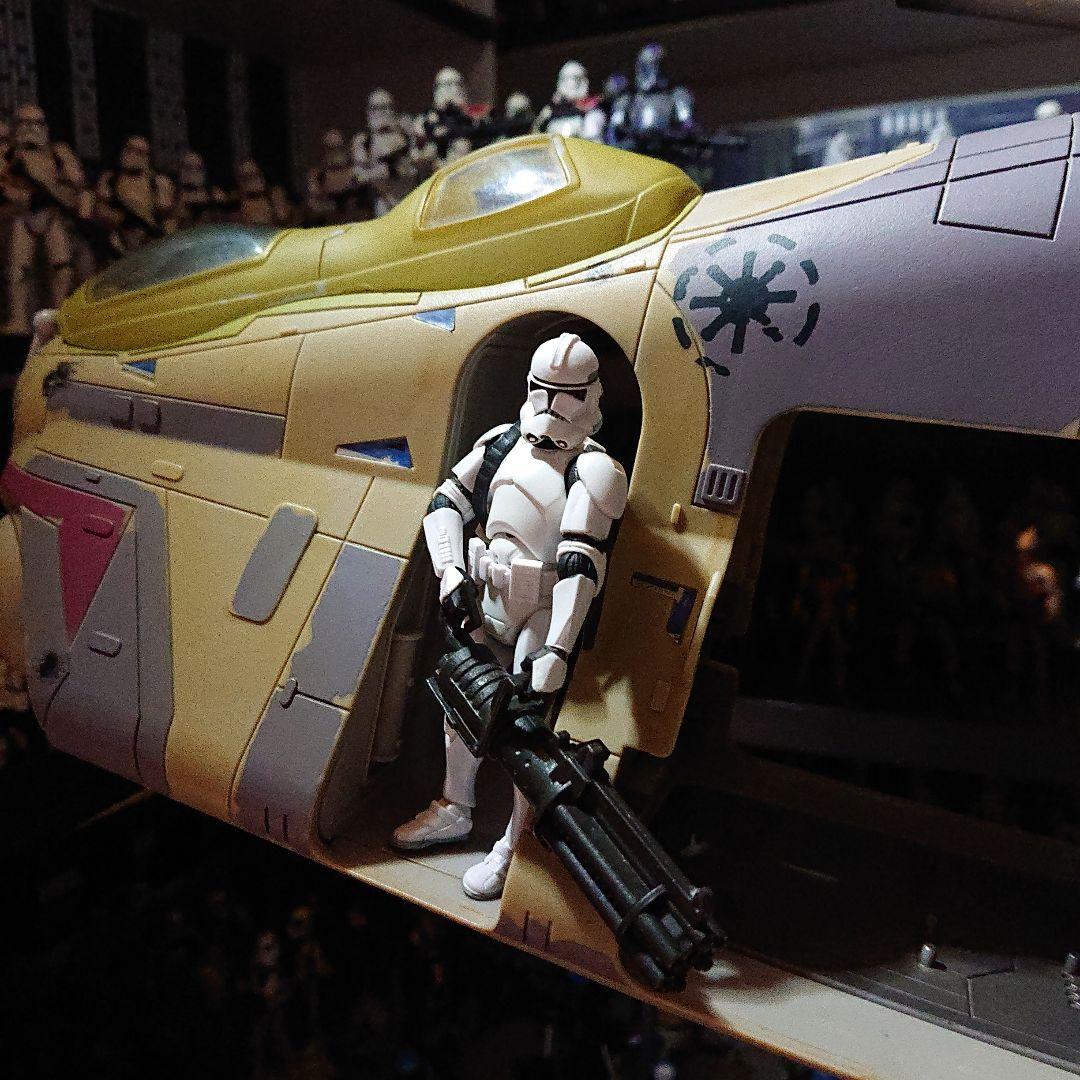 スターウォーズ クローンウォーズ リパブリックガンシップ1機 LAAT