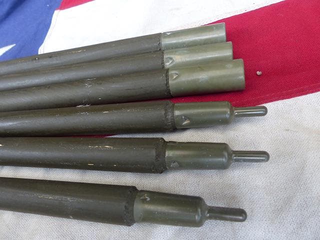 1968” 米軍実物 ナム戦 デッド!　テントポール　6本セット 軍幕 306